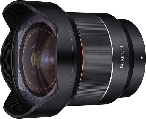 Rokinon 14mm F2.8 Full Frame Auto Focus Lens for Sony E-Mount, Black (IO14AF-E) (Renewed) in Saudi Arabia