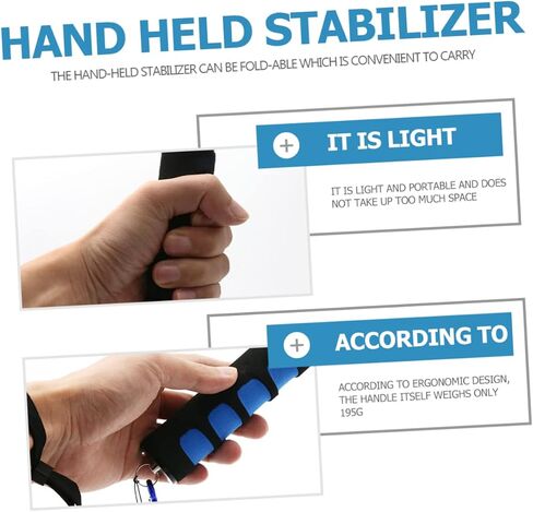 Doitool Hand Grip Camera Stabilizer Video Right Right for Camcorder Section and Portable in Kuwait