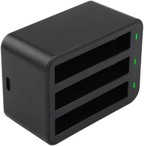 Battery Charger Set for Insta 360 X5,Simultaneous Charging of 3 Batteries with Charging Cable,Supports Fast Charging (Charger+2Battery) in Saudi Arabia