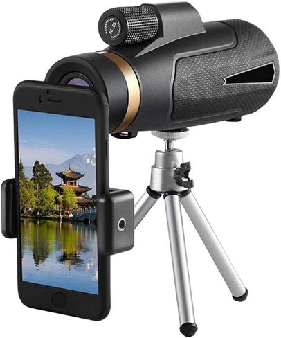 Mini أحادي التلسكوب المحمول 12x50mm في الهواء الطلق واحد HD الهاتف الخليوي أحادي الكاميرا تلسكوب عالية الطاقة تلسكوب واحد برميل واحد in Saudi Arabia