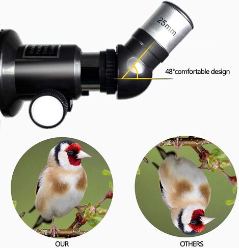 Teplers Telescope 16x & 40x Professional Reformical Astronical Monocular Travel Telescope مع Tripod و Finder Scope و HPOIR PRESICY مثالية للأطفال والبالغين in Saudi Arabia