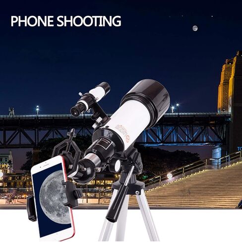 Teplers Telescope 16x & 40x Professional Reformical Astronical Monocular Travel Telescope مع Tripod و Finder Scope و HPOIR PRESICY مثالية للأطفال والبالغين in Saudi Arabia