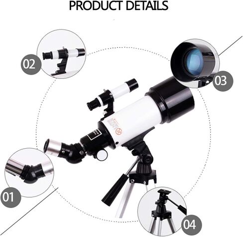 Teplers Telescope 16x & 40x Professional Reformical Astronical Monocular Travel Telescope مع Tripod و Finder Scope و HPOIR PRESICY مثالية للأطفال والبالغين in Saudi Arabia