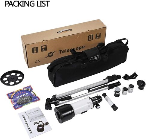 Teplers Telescope 16x & 40x Professional Reformical Astronical Monocular Travel Telescope مع Tripod و Finder Scope و HPOIR PRESICY مثالية للأطفال والبالغين in Saudi Arabia