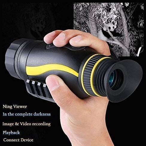 Super Super Super Clacting Scopes Telescopes 4 × 35 التصوير الحراري الكاميرا بالأشعة تحت الحمراء في الهواء الطلق مع وظيفة إخراج الفيديو لعرض أحادي 200 متر in Saudi Arabia