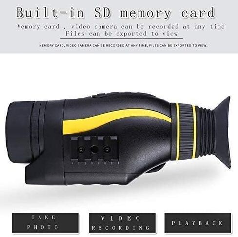 Super Super Super Clacting Scopes Telescopes 4 × 35 التصوير الحراري الكاميرا بالأشعة تحت الحمراء في الهواء الطلق مع وظيفة إخراج الفيديو لعرض أحادي 200 متر in Saudi Arabia