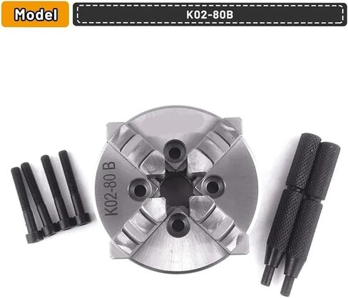 Lathe Chuck Mini Manual Chuck Thread Mount(K02-100B) in Saudi Arabia