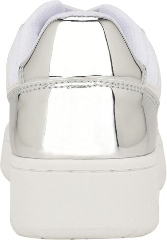 Tommy Hilfiger Women's Twigye Sneaker, White/Silver 040, 8 in Saudi Arabia