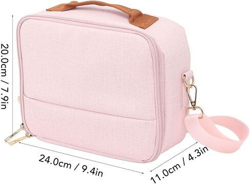 Camera Storage Bag, Camera Carrying Case, Camera Carrying Bag, Suitable for Cameras of Various Sizes (Pink) in Saudi Arabia