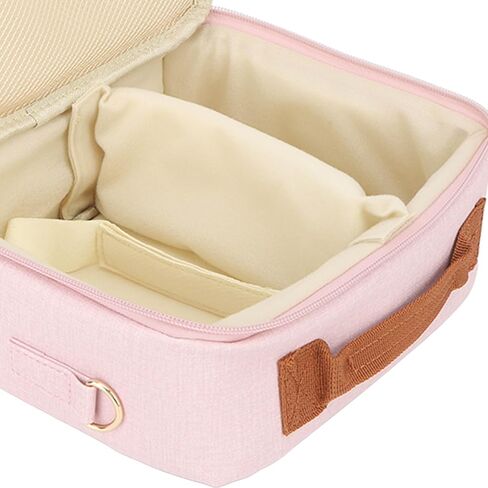 Camera Storage Bag, Camera Carrying Case, Camera Carrying Bag, Suitable for Cameras of Various Sizes (Pink) in Saudi Arabia