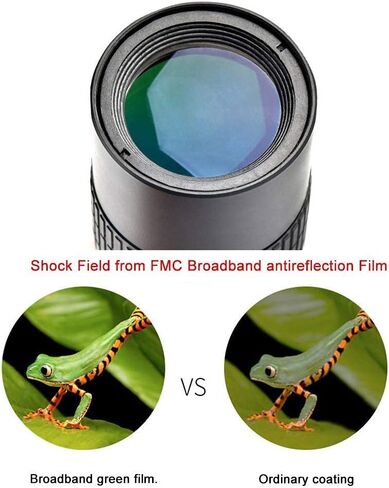 40X60 Monocular Scope Cell Phone Telescope with Smartphone Holder Tripod for Bird Watching Camping Hiking Travelling Wildlife Secener Men Dad Gifts with Phone Tripod & Holder in Saudi Arabia