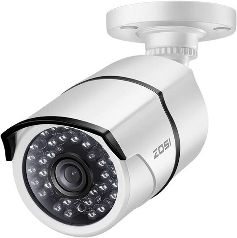 ZOSI 5.0MP TVI Security Camera-Super HD Bullet Waterproof CCTV BNC Camera for Home Office Security System (Renewed) in Saudi Arabia
