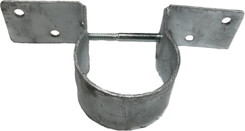 Fence Bracket - Steel to Wood Fence Brackets - Galvanized Fence Post Bracket - Fence Brackets for Metal Posts - Fence Post Repair in Saudi Arabia