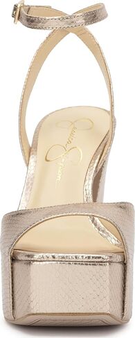 Jessica Simpson Lirio Lirio Platform Sandal ، Champagne ، 9 in Kuwait
