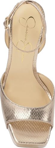 Jessica Simpson Lirio Lirio Platform Sandal ، Champagne ، 9 in Kuwait