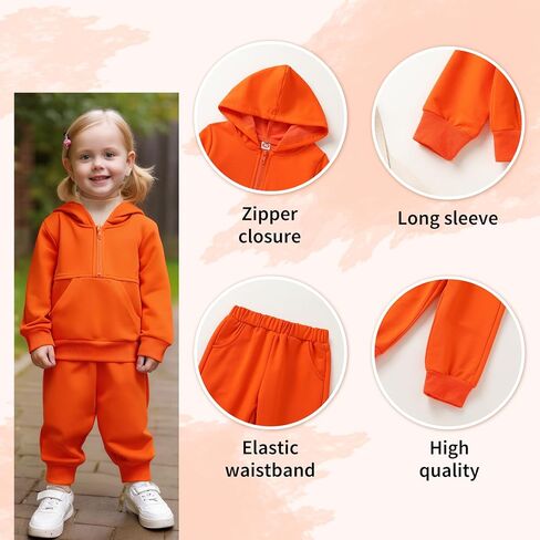 Baby Clothes for Girls Boys Toddler Sweatsuit Outfits Set in Saudi Arabia