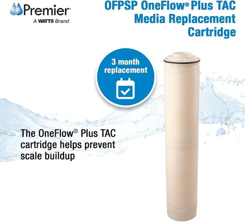 حزمة استبدال فلتر المياه Watts Premier OFPCOM Whole House OneFlow Plus Combo مع كتلة الكربون وOneFlow، عبوتان in Kuwait
