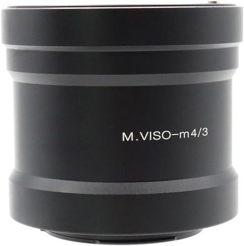 حلقة محول العدسة Viso M-M4/3 لعدسة Mount Mount Fiso M ولأربعة ثلثين M4/3 Camera Metal Lens Adapter Ring Manual Focus Adapter Ringocus Ring in Kuwait