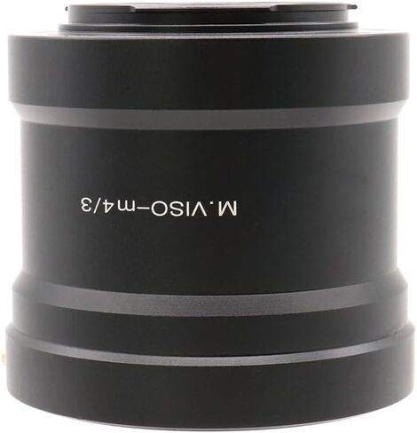 حلقة محول العدسة Viso M-M4/3 لعدسة Mount Mount Fiso M ولأربعة ثلثين M4/3 Camera Metal Lens Adapter Ring Manual Focus Adapter Ringocus Ring in Kuwait