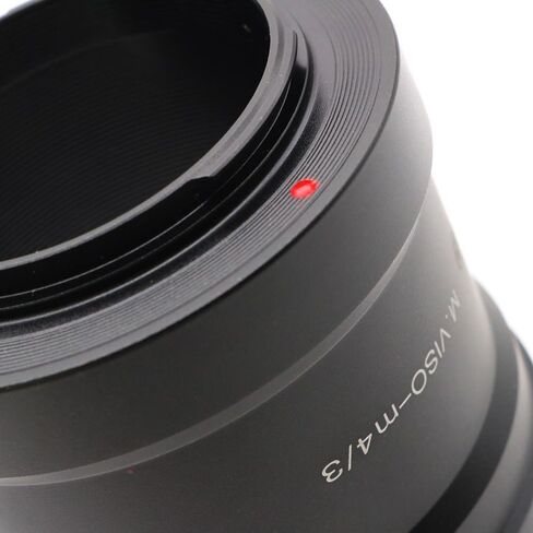 حلقة محول العدسة Viso M-M4/3 لعدسة Mount Mount Fiso M ولأربعة ثلثين M4/3 Camera Metal Lens Adapter Ring Manual Focus Adapter Ringocus Ring in Kuwait