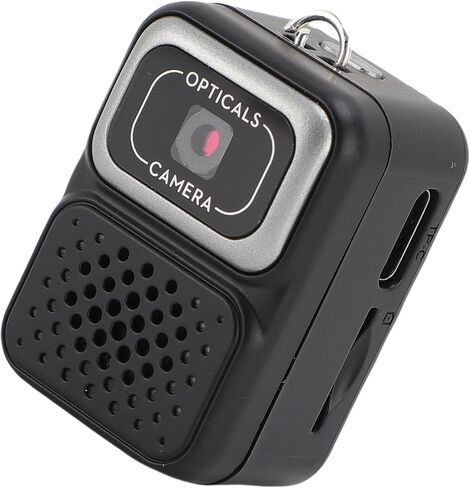 yoidesu mini digital camera keykain ، 0.96 بوصة عرض 2MP 480p كاميرا فيديو مفاتيح مع سجل 150 دقيقة ، كاميرا الفيديو الصغيرة المحمولة لدراسة السفر (أبيض) in Kuwait