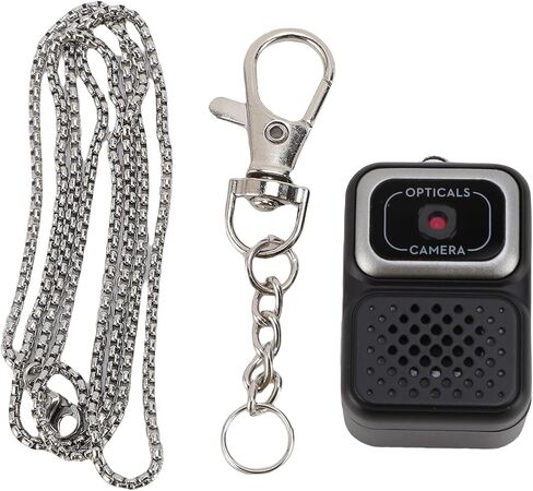 yoidesu mini digital camera keykain ، 0.96 بوصة عرض 2MP 480p كاميرا فيديو مفاتيح مع سجل 150 دقيقة ، كاميرا الفيديو الصغيرة المحمولة لدراسة السفر (أبيض) in Kuwait