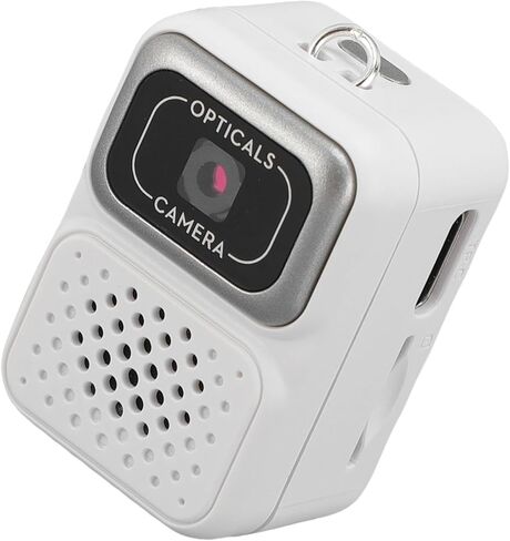 yoidesu mini digital camera keykain ، 0.96 بوصة عرض 2MP 480p كاميرا فيديو مفاتيح مع سجل 150 دقيقة ، كاميرا الفيديو الصغيرة المحمولة لدراسة السفر (أبيض) in Kuwait