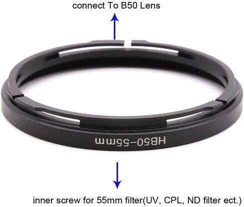B60-62/67/72/77/82 مم حلقة محول المرشح لـ Hasselblad B60 Bay Lens B60-67mm Ring Lens Lens for Hasselblad B60 Lens for 67mm Camera Filters in Kuwait