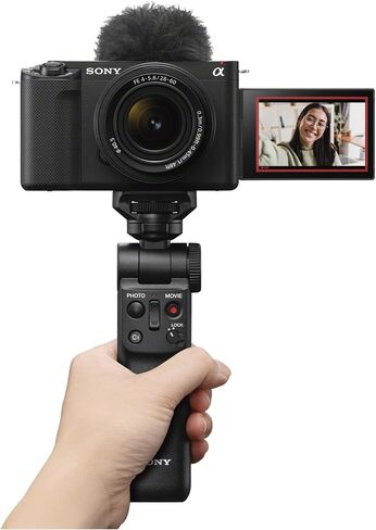 Sony Alpha ZV-E1 Full-Frame Mirrorless Vlog Camera (ILCZV-E1/B, Black) Bundle (6 Items) in Saudi Arabia