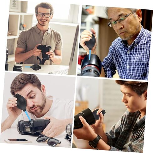 Gatuida 3pcs ضغط غبار منفاخ الهواء للهواء لكاميرات DSLR عدسات المفاتيح والالكترونيات المحمولة بالهواء البلاستيكي المضغوط من أجل التنظيف الدقيق للتنظيف الدقيق in Kuwait
