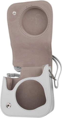 Sanpyl Camera Case Compatible with Instant Camera Mini 11, PU Leather Bag, Wetherproof Anti Shock Camera Shoulder Bag with Detachable Cover Heads in Saudi Arabia