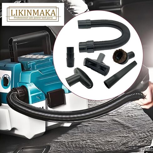 140G04-3 مجموعات خرطوم مرنة مضادة للثبات لـ Makita 18V LXT Cleaner DVC750 DVC750L DVC750Z DVC750LZ XCV11Z ADCV11Z in Kuwait