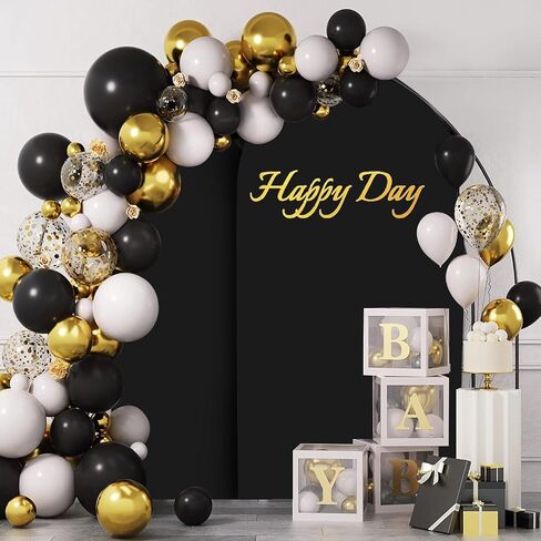 Wedding Arch Backdrop Stand 6ft Metal Arches Frame and Arch Backdrop Stand Stretchy Spandex Fabric Arch Decor Covers in Saudi Arabia
