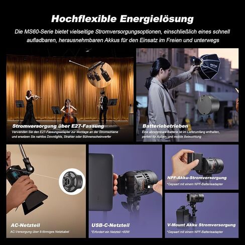 Godox MS60BI KNOWLED Bi-color LED Light in Saudi Arabia
