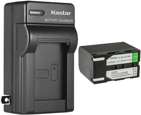 استبدال شاحن بطارية الجدار Kastar SB-LSM320 AC لبطارية Samsung SB-LSM80 SBLSM80 ، SB-LSM160 SBLSM160 ، SB-LSM320 SBLSM320 ، Samsung VP-DC171 ، VP-DC172 ، VP-DC173 ، VP-DC175 in Saudi Arabia