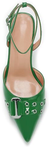 ZXHYZLZ Slingback Heels For Women Closed Toe Pointed Toe Stiletto Heels 3-inch Adjustable Sling in Kuwait