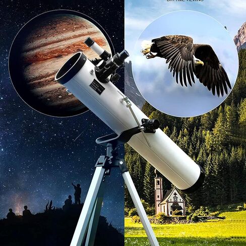 Super Binoculars 76mm Refractor Telescope with Tripod & Finder Scope Best telescopes Planets Beginner Refracting Astronomy Telescope Low Light NightWaterproof in Saudi Arabia