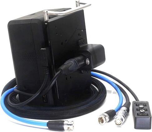XLR 4-pin male to v-mount plate v-lock for for setadicam studizer lex in Saudi Arabia