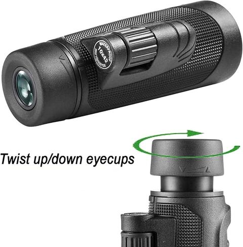 تلسكوب عالية الطاقة تلسكوب 10 × 42 أحادي النسيان مع الرؤية الليلية المحمولة BAK4 PRISM FMC Monocular مع وترايش ترايبود in Saudi Arabia