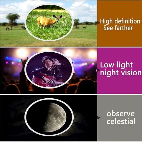 Cosmic Scope Monocular Handheld Telescope for Stargazing Monoculars with Night Vision for Adult Professional Optics Smartphone Binoculars with Phone Holder and Tripod in Saudi Arabia