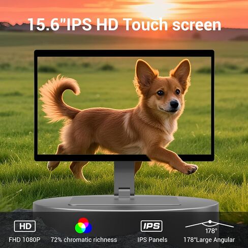 إطار الصورة الرقمية WiFi 15.6inch ، تخزين 64 جيجابايت من إطار الصورة الرقمية الذكية IPS HD HD مع الشاشة التلقائية أو مشاركة الصور أو مقاطع الفيديو عبر تطبيق Frameo in Kuwait
