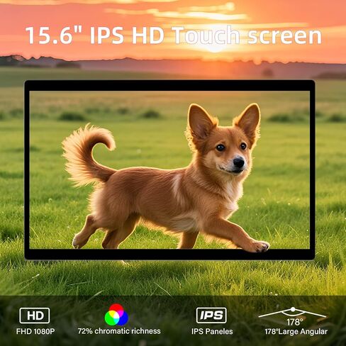إطار الصورة الرقمية WiFi 15.6inch ، تخزين 64 جيجابايت من إطار الصورة الرقمية الذكية IPS HD HD مع الشاشة التلقائية أو مشاركة الصور أو مقاطع الفيديو عبر تطبيق Frameo in Kuwait