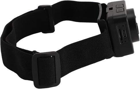Head Mounted Camera, 1080P 45 Degree Adjustment Head Camera, Action Camera for Night Outdoor Sports, Traveling Recording in Saudi Arabia