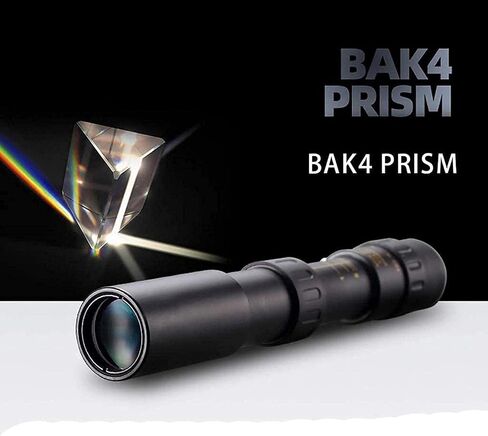 4K 10 300X40mm Telephoto Zoom Monocular Telescope Waterproof Fogproof Night Vision Monocular with Smartphone Holder and Tripod Gifts for Men in Saudi Arabia
