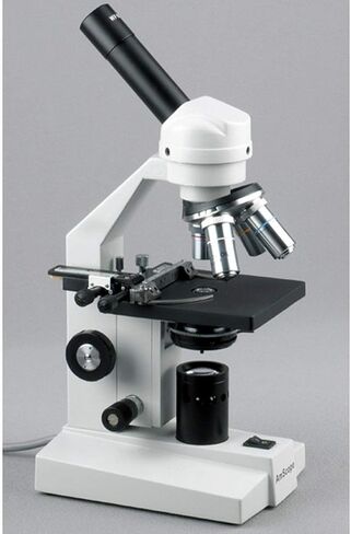 AMSCOPE M500B-MS-M 40X-200X COMPOUND MOROSCOPED + 1.3MP CAMERA DIGITAL in Kuwait