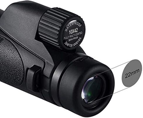 Monoculars 10X42 Telescope High Power Prism BAK4 Prism FMC Monocular Scope for Bird Watching Travelling Camping Surveillance in Saudi Arabia