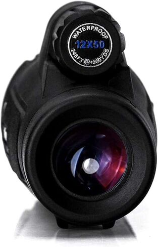تلسكوب أحادي 12x50 التكبير العالي سوبر واضحة BAK4 FMC PRISM ثنائي التركيز البصريات التكبير أحادي المحمولة لمشاهدة الطيور والسفر in Saudi Arabia