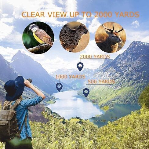 Monocular Telescope with 16x50 High Design High Power Zoom BAK4 Prism FMC HD Waterproof Monocular Binoculars for Bird Watching Camping Wildlife Hiking Travel in Saudi Arabia