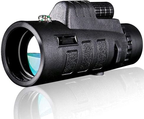 Telescope 10x50 Monocular Telescope for Mobile Phone with Smartphone Holder and Tripod High Power FMC Binoculars with Night Vision Compass Monoculars for Adults Birdwatching Camping in Saudi Arabia