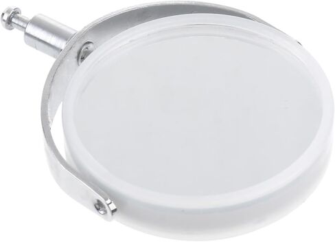 PartyKindom 1pc Reflector Mirror for Microscope Metal Bracket Condenser Optical Accessory for Light Concentration and Reflection Replacement for Microscopes in Saudi Arabia